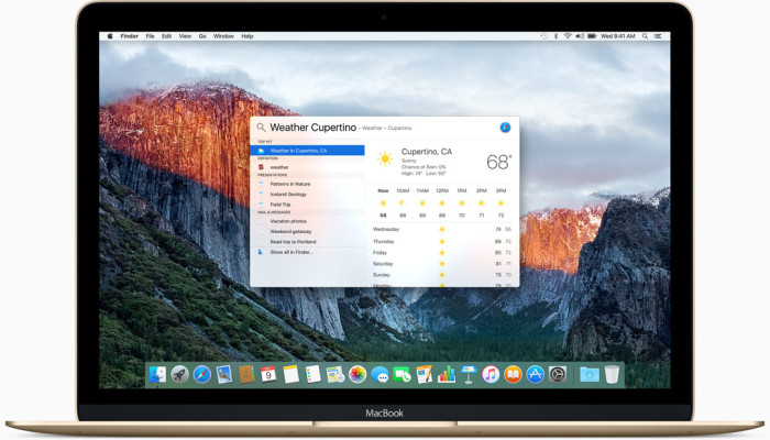 how much disk space required for mac os x el capitan